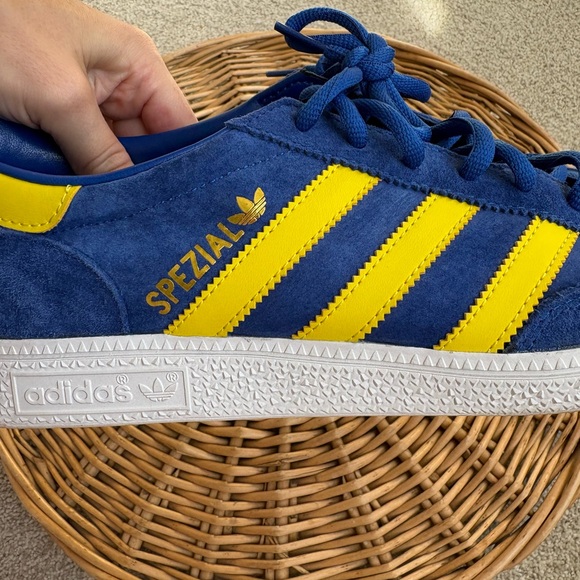 Adidas Spezial Royal Blue and Yellow Sneakers Size 12 - Picture 10 of 10